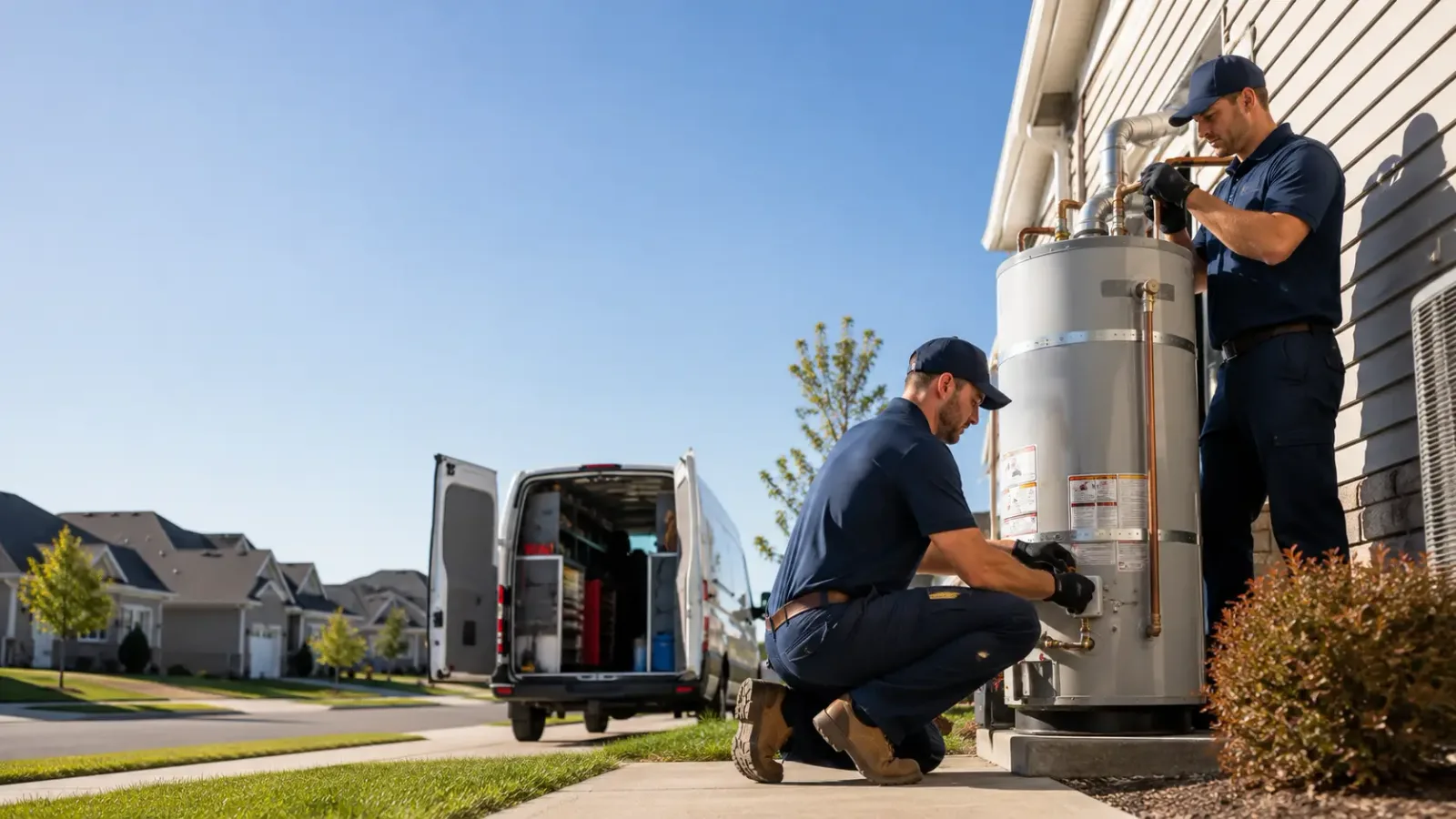 Water Heater Installation in Dover, IL
